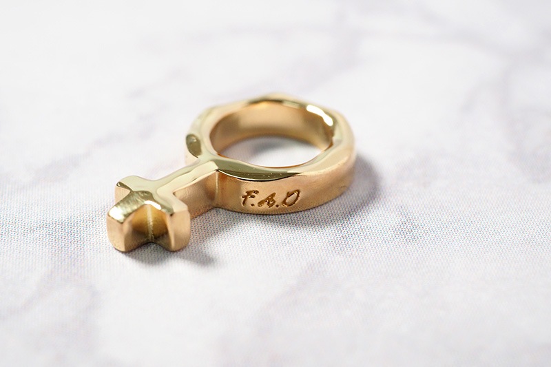 Flea Anthony Design �ե꡼���󥽥ˡ��ǥ����� Gold Collection �ȥå� K18-T-07