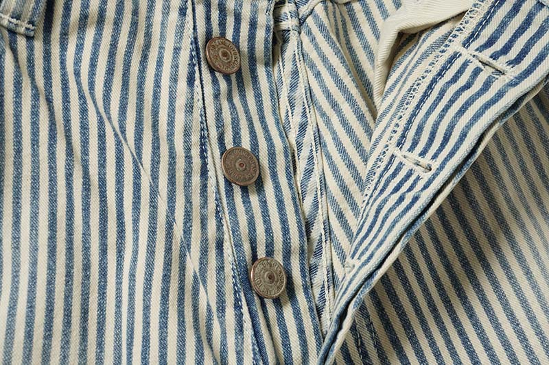 SUGAR CANE ���奬�������� �ѥ�� "11oz. HICKORY STRIPE 5POCKET WIDE PANTS AGED MODEL" SC42454