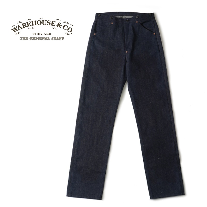 �ڥ�󥦥��å����WAREHOUSE �������ϥ��� �ǥ˥� �ѥ��   Lot.1333  "1910��1915 No.3 WAIST OVERALLS"  1333(24S)-OW