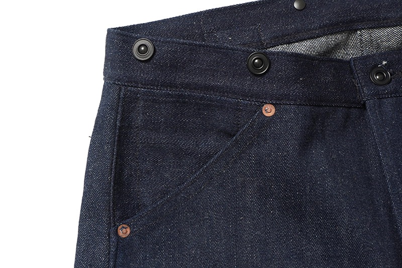 �ڥ�󥦥��å����WAREHOUSE �������ϥ��� �ǥ˥� �ѥ��   Lot.1333  "1910��1915 No.3 WAIST OVERALLS"  1333(24S)-OW