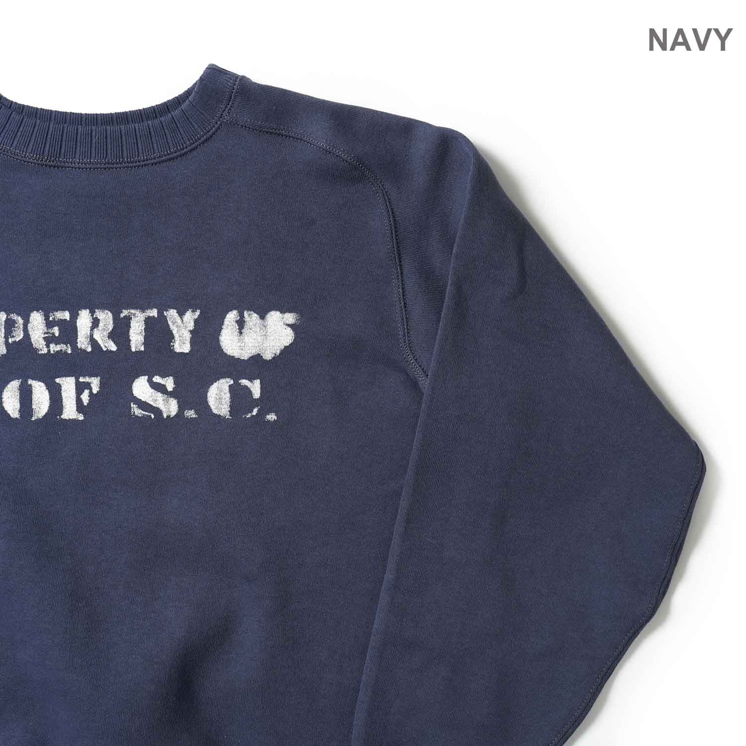 JOHN GLUCKOW ����󥰥�å��� �������å� Lot JG-CS24 The Albert Sweat  "Property of U of SC"  JG-CS24-PROPERTY
