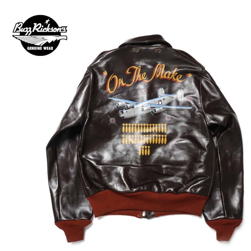 BUZZ RICKSON'S Хꥯ 㥱å Type A-2  BUZZ RICKSON CLO.CO. BACK PAINT ON THE MAKE  BR80654