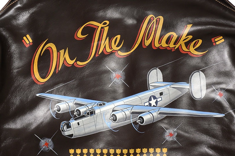 BUZZ RICKSON'S Хꥯ 㥱å Type A-2  BUZZ RICKSON CLO.CO. BACK PAINT ON THE MAKE  BR80654