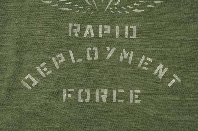 BUZZ RICKSON'S Хꥯ ȾµT SLUB YARN T-SHIRT  "82nd AIRBORNE DIV."  BR79564