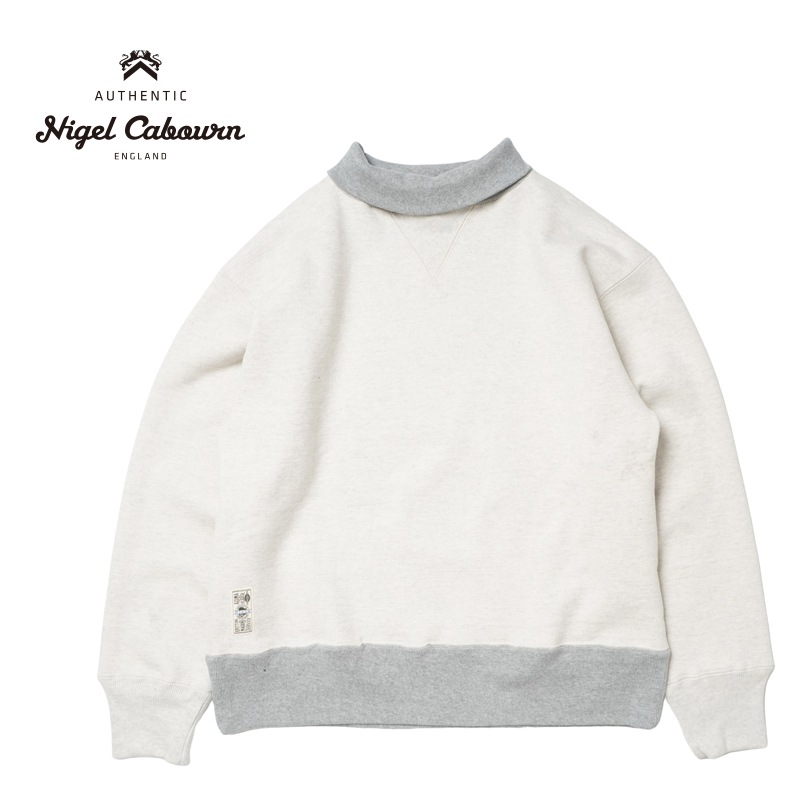 Nigel Cabourn �ʥ������륱���ܥ� �������å� ��HIGH NECK SWEAT SHIRT�� 80510020042