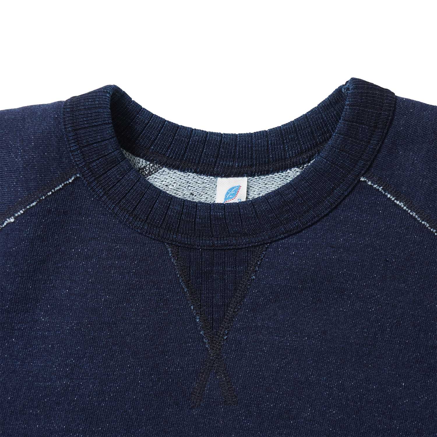 pure blue japan �ԥ奢�֥롼����ѥ�  �������å�  ��Yarn Dyed Indigo Sweatshirt��  5409-ID