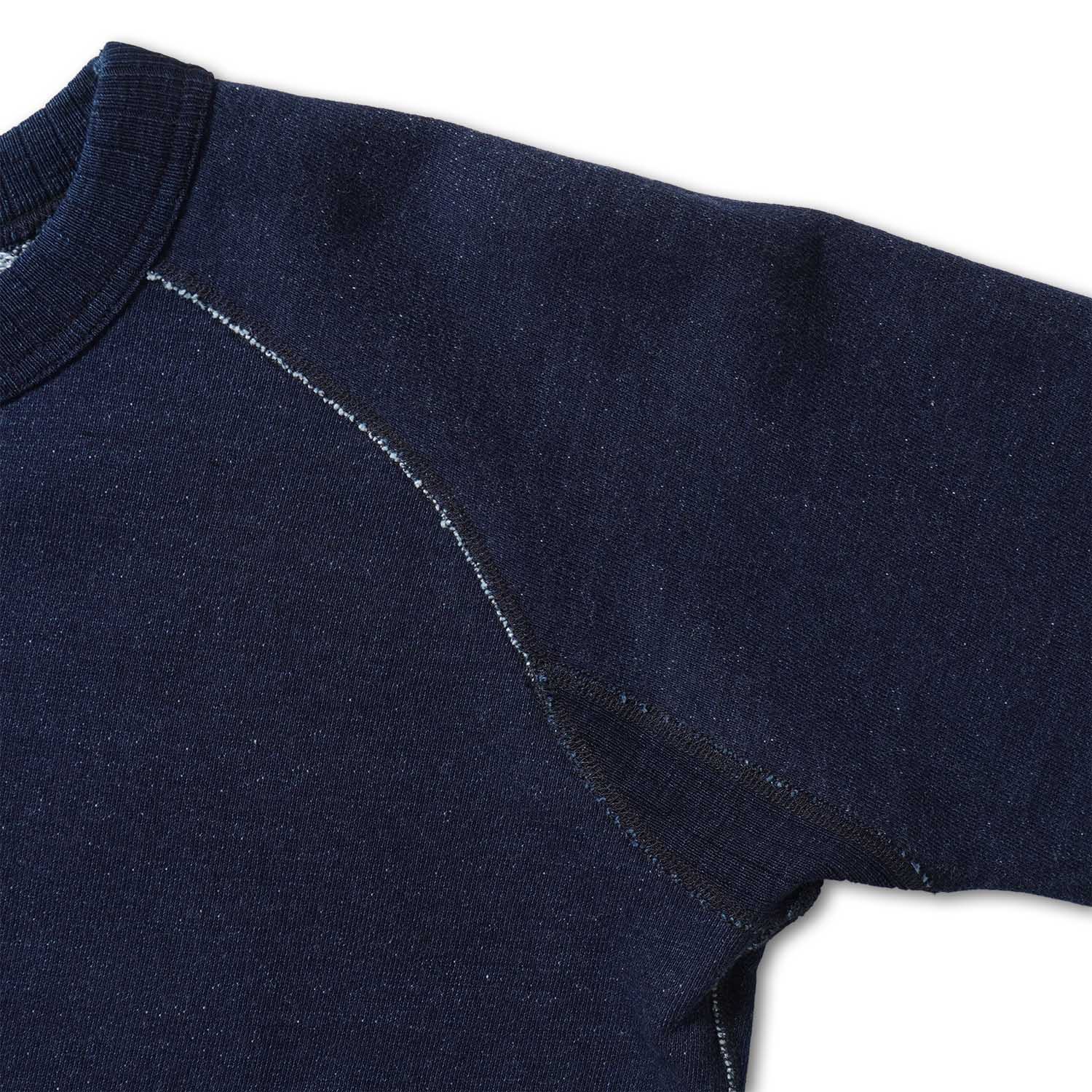 pure blue japan �ԥ奢�֥롼����ѥ�  �������å�  ��Yarn Dyed Indigo Sweatshirt��  5409-ID