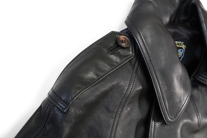 DOUBLE HELIX ֥إå 쥶㥱å "French Millitary Motorcycle Coat" PM0303