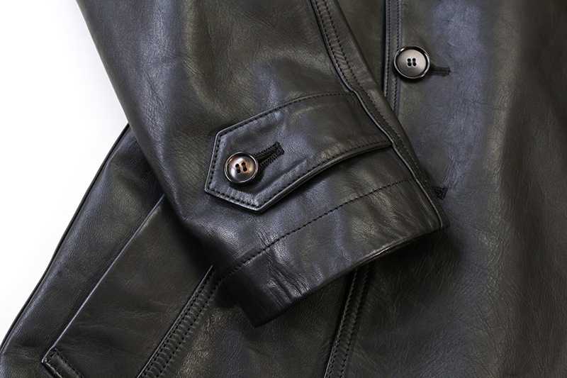 DOUBLE HELIX ֥إå 쥶㥱å "French Millitary Motorcycle Coat" PM0303