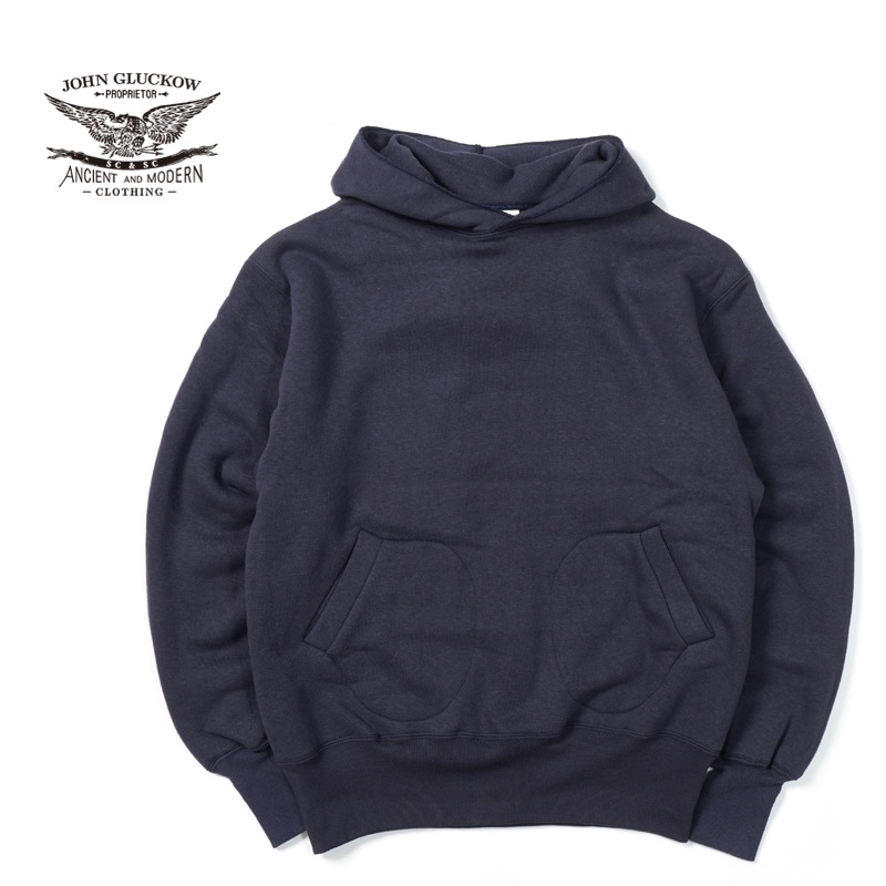 JOHN GLUCKOW ����󥰥�å������������å� �ѡ�������Lot JG-CS12  "The Knockout Sweatparka PLAIN" JG-CS12