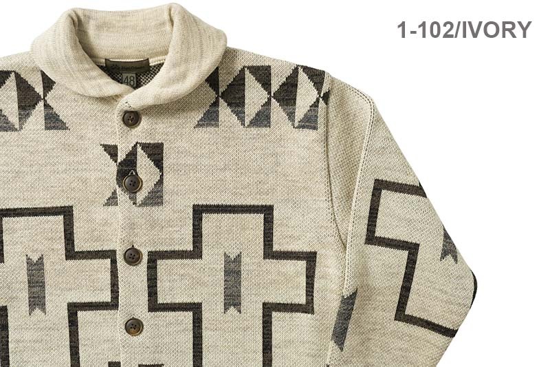 Nigel Cabourn �ʥ������륱���ܥ� �˥å� �����ǥ�����  ��TRIBAL CARDIGAN��  80510040000