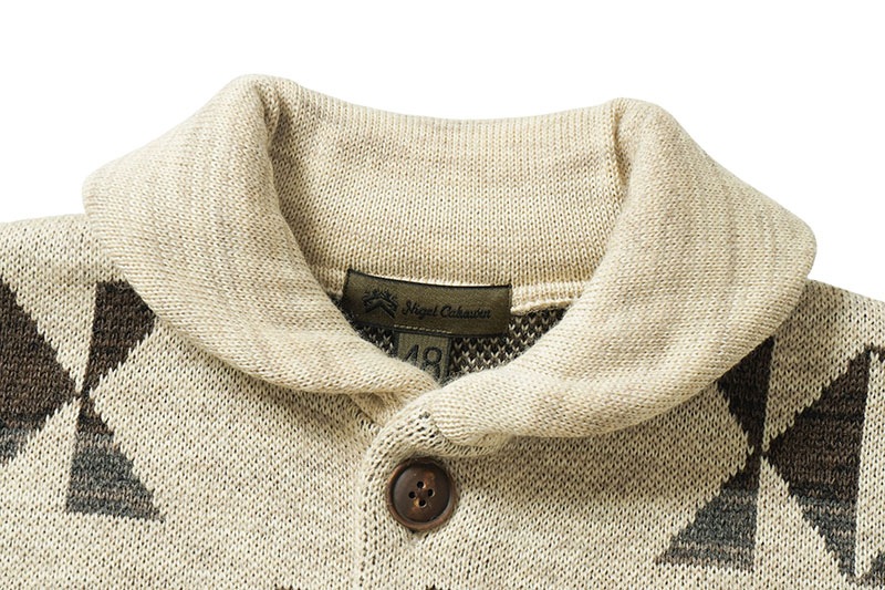 Nigel Cabourn �ʥ������륱���ܥ� �˥å� �����ǥ�����  ��TRIBAL CARDIGAN��  80510040000