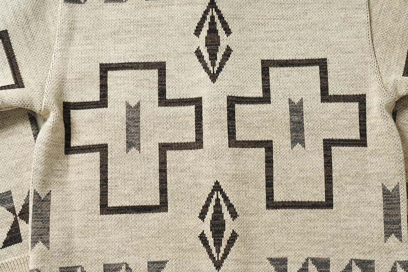 Nigel Cabourn �ʥ������륱���ܥ� �˥å� �����ǥ�����  ��TRIBAL CARDIGAN��  80510040000