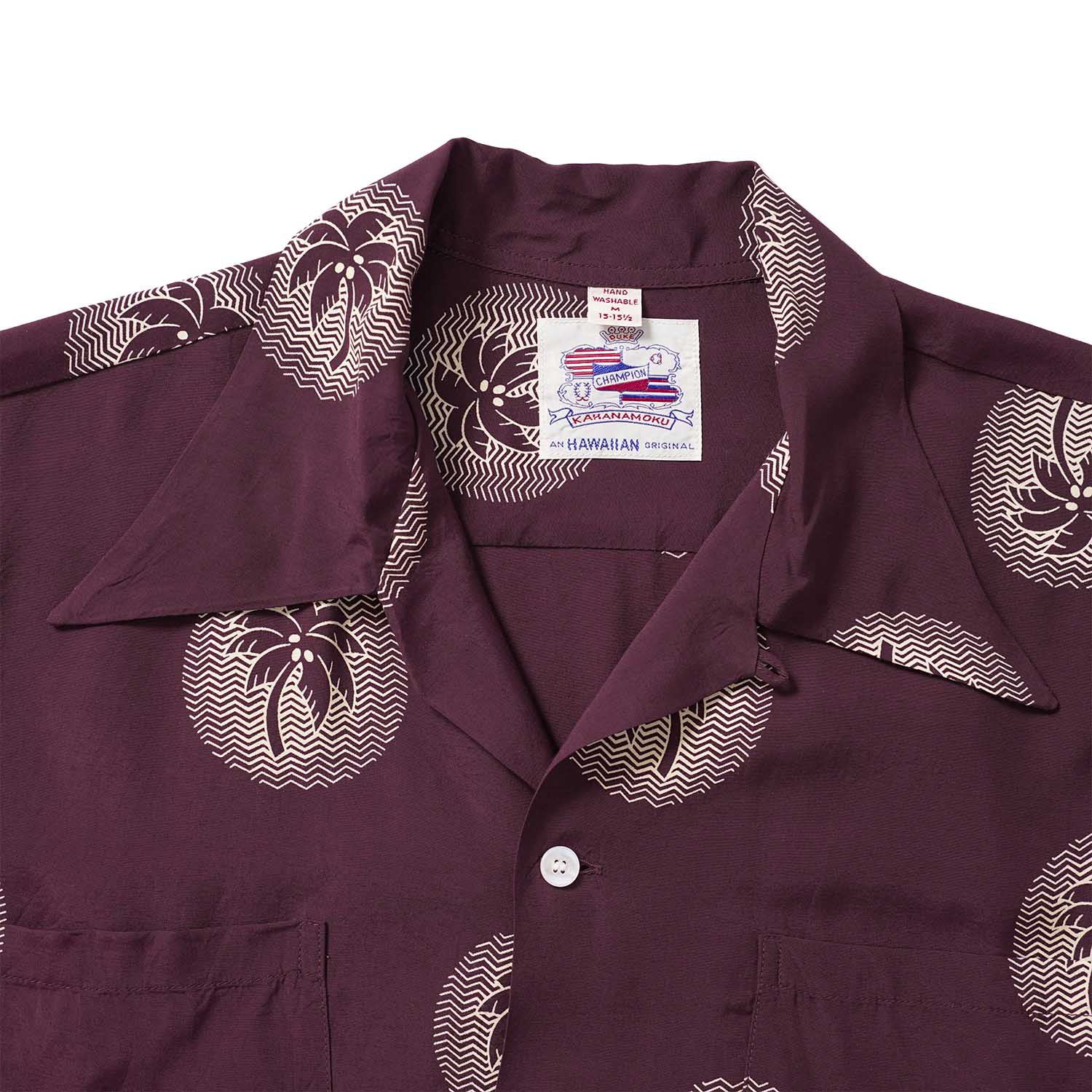 SUN SURF ���󥵡��� Ĺµ �����ϥ���� DUKE KAHANAMOKU SPECIAL EDITION  ��WONDROUS PALM TREE�� (LONG SLEEVE)  DK29635