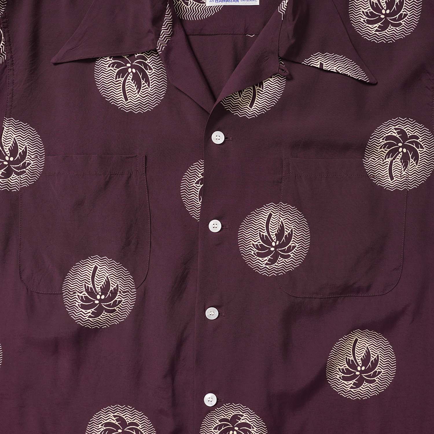 SUN SURF ���󥵡��� Ĺµ �����ϥ���� DUKE KAHANAMOKU SPECIAL EDITION  ��WONDROUS PALM TREE�� (LONG SLEEVE)  DK29635