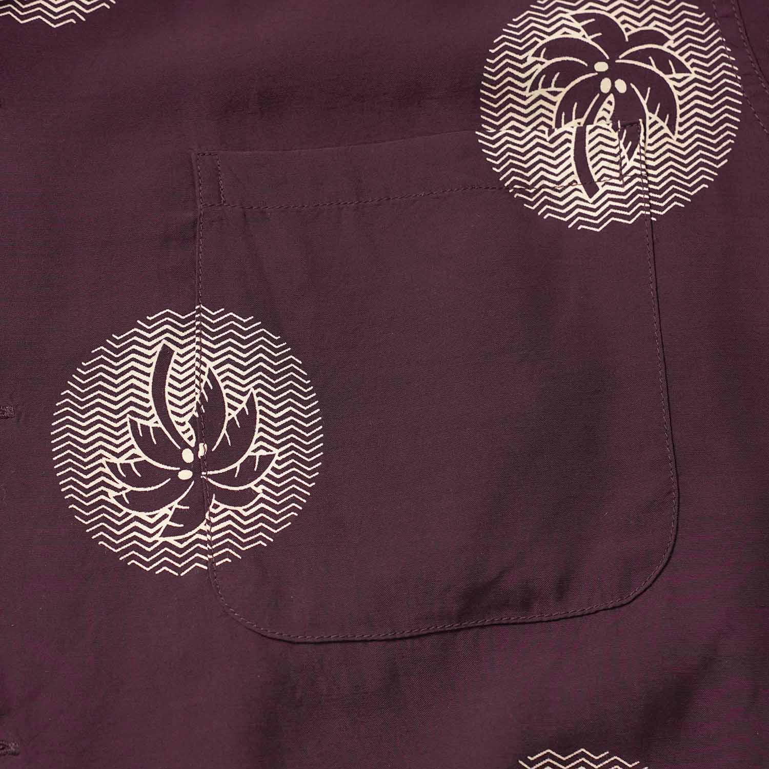 SUN SURF ���󥵡��� Ĺµ �����ϥ���� DUKE KAHANAMOKU SPECIAL EDITION  ��WONDROUS PALM TREE�� (LONG SLEEVE)  DK29635