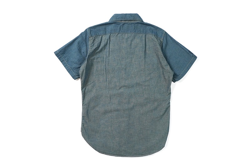 DELUXEWARE �ǥ�å��������� Ⱦµ ����� ��SHORT CHAMBRAY��  WWS-25