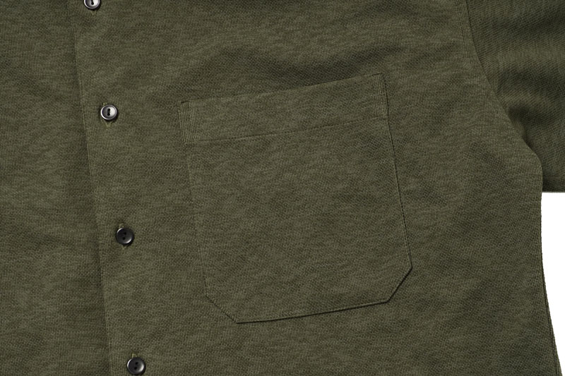 MR.OLIVE �ߥ��������꡼�� Ⱦµ����� "FIELDSENSOR PANAMA JERSEY / S/S REGULAR COLLAR SHIRT" M241131