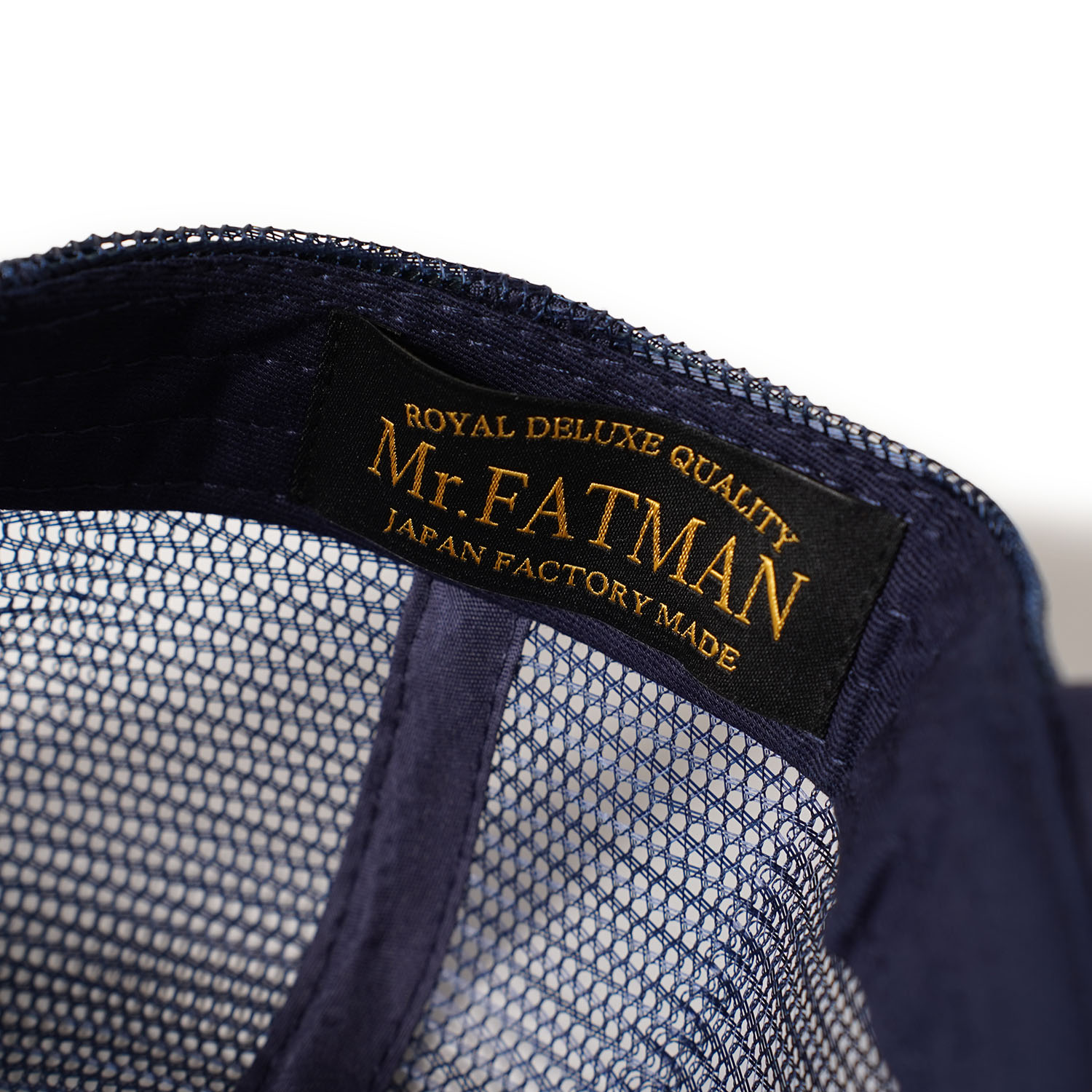 Mr.FATMAN �ߥ������ե��åȥޥ� ˹�� ����å� "WAPPEN MESH CAP-newhattan" 5261012