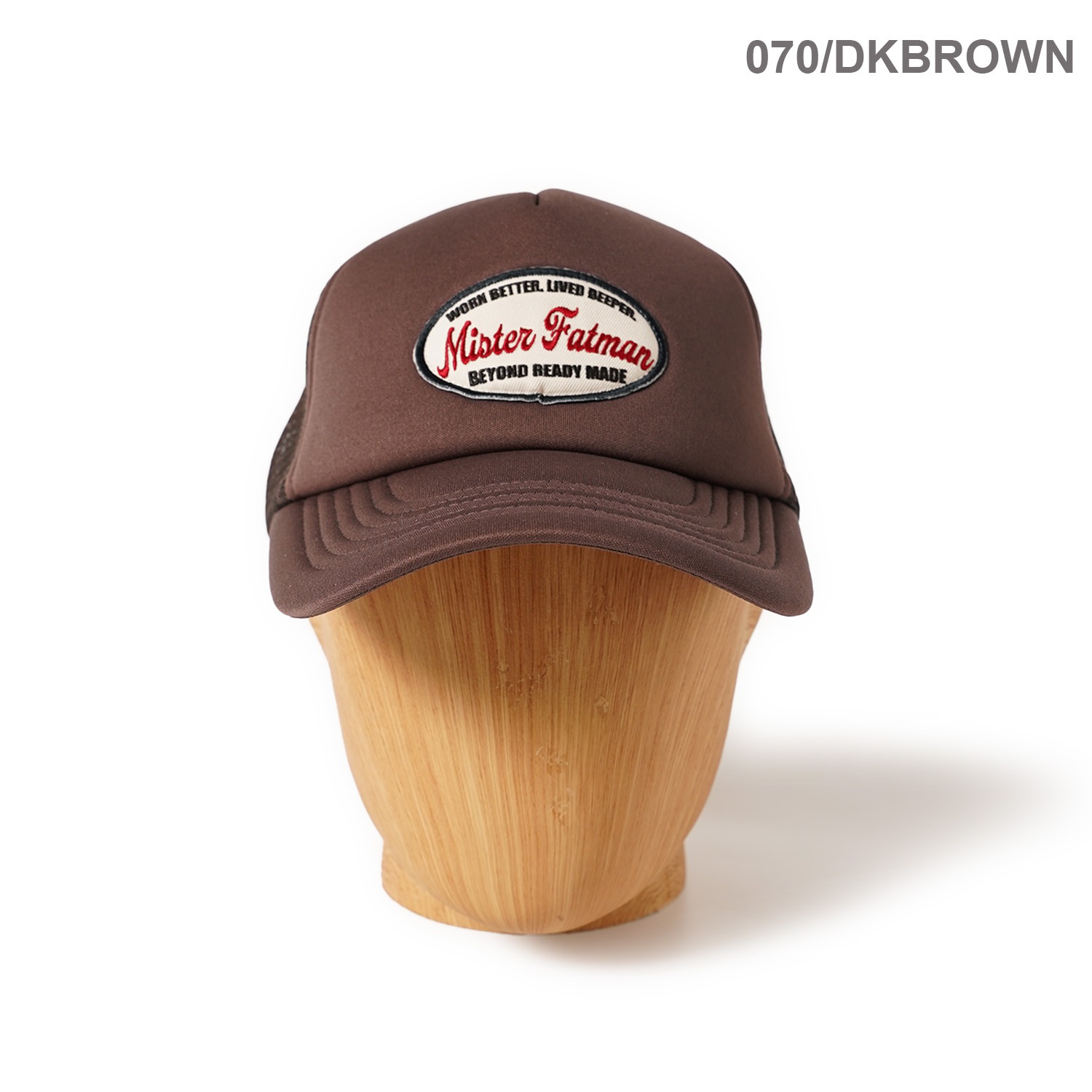 Mr.FATMAN �ߥ������ե��åȥޥ� ˹�� ����å� "WAPPEN MESH CAP-newhattan" 5261012