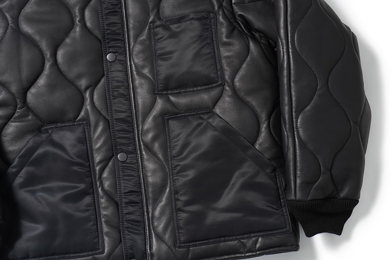 Schott ����å� ���㥱�å� �饤�ʡ� "QUILTED LINNER SHORT LEATHER" 782-4250007