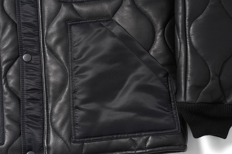 Schott ����å� ���㥱�å� �饤�ʡ� "QUILTED LINNER SHORT LEATHER" 782-4250007