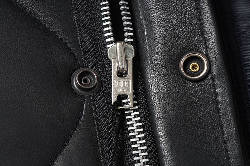 Schott ����å� ���㥱�å� �饤�ʡ� "QUILTED LINNER SHORT LEATHER" 782-4250007