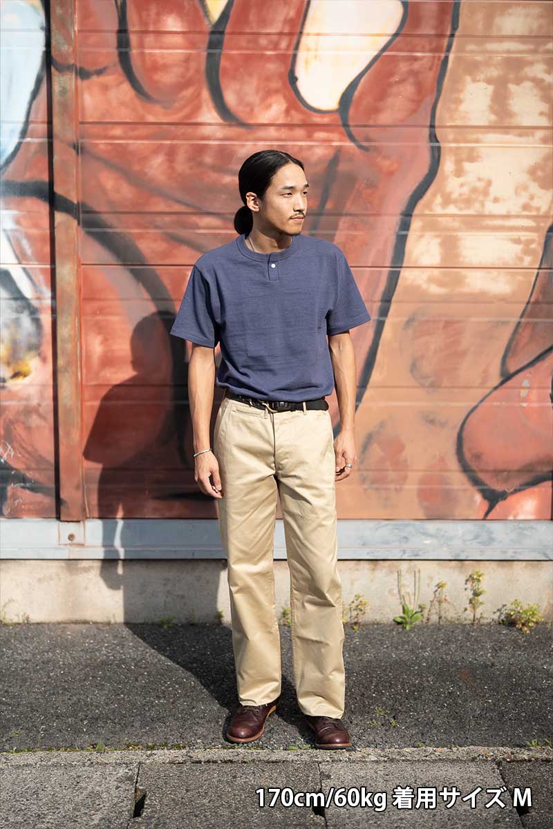 WAREHOUSE ϥ Ⱦµ T Lot 4082  "1ܥإ꡼ͥåT ̵"  4082-HENLEY(25SS)