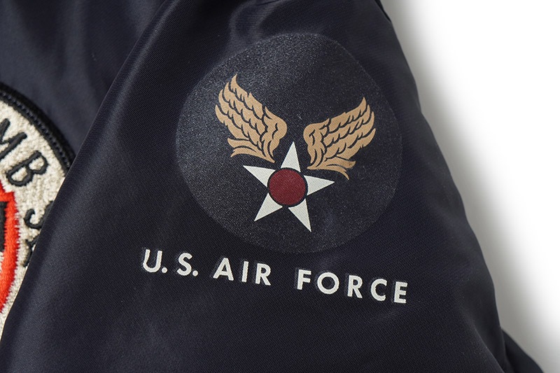 BUZZ RICKSON'S Хꥯ 㥱å Type B-15C(MOD.)  A.F.BLUE B.RICKSON & SONS. INC. 34th BOMB.SQ.THUNDERBIRDS  BR15744