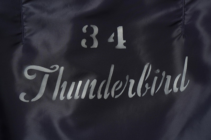 BUZZ RICKSON'S Хꥯ 㥱å Type B-15C(MOD.)  A.F.BLUE B.RICKSON & SONS. INC. 34th BOMB.SQ.THUNDERBIRDS  BR15744