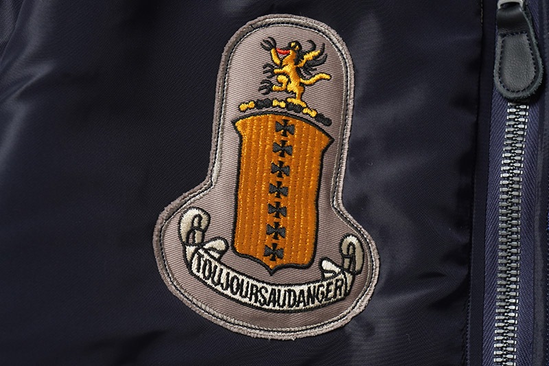 BUZZ RICKSON'S Хꥯ 㥱å Type B-15C(MOD.)  A.F.BLUE B.RICKSON & SONS. INC. 34th BOMB.SQ.THUNDERBIRDS  BR15744