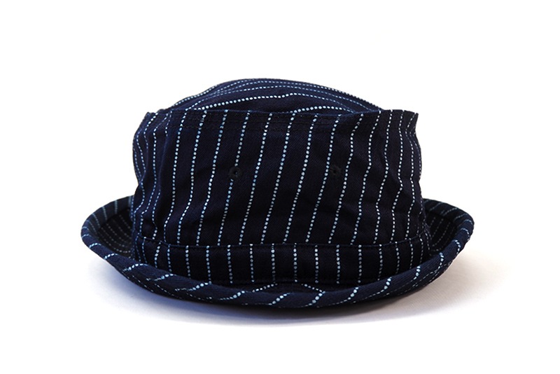 SUGAR CANE 奬 ˹ ϥå "WABASH STRIPE PORKPIE HAT" SC02467