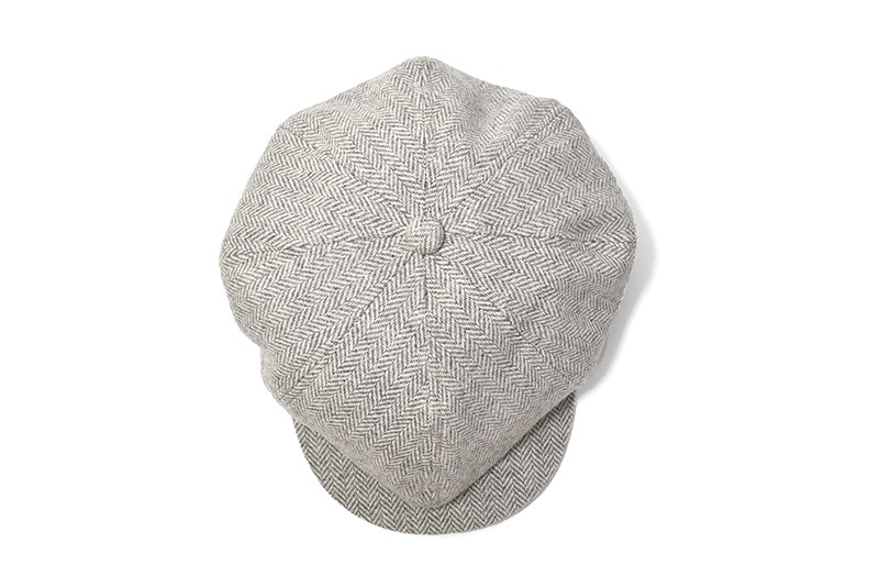 BELAFONTE �٥�ե���� ˹�� ����å�  ��RAGTIME PEAKY HAT WOOL HERRINGBONE��  BF-24-28