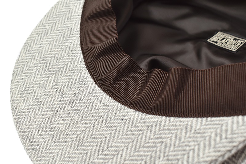BELAFONTE �٥�ե���� ˹�� ����å�  ��RAGTIME PEAKY HAT WOOL HERRINGBONE��  BF-24-28