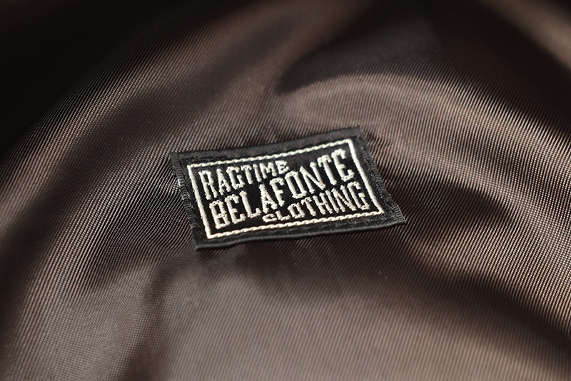 BELAFONTE �٥�ե���� ˹�� ����å�  ��RAGTIME PEAKY HAT WOOL HERRINGBONE��  BF-24-28