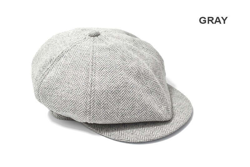 BELAFONTE �٥�ե���� ˹�� ����å�  ��RAGTIME PEAKY HAT WOOL HERRINGBONE��  BF-24-28
