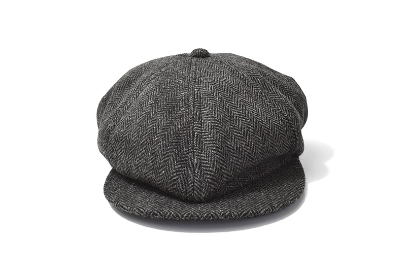 BELAFONTE �٥�ե���� ˹�� ����å�  ��RAGTIME PEAKY HAT WOOL HERRINGBONE��  BF-24-28
