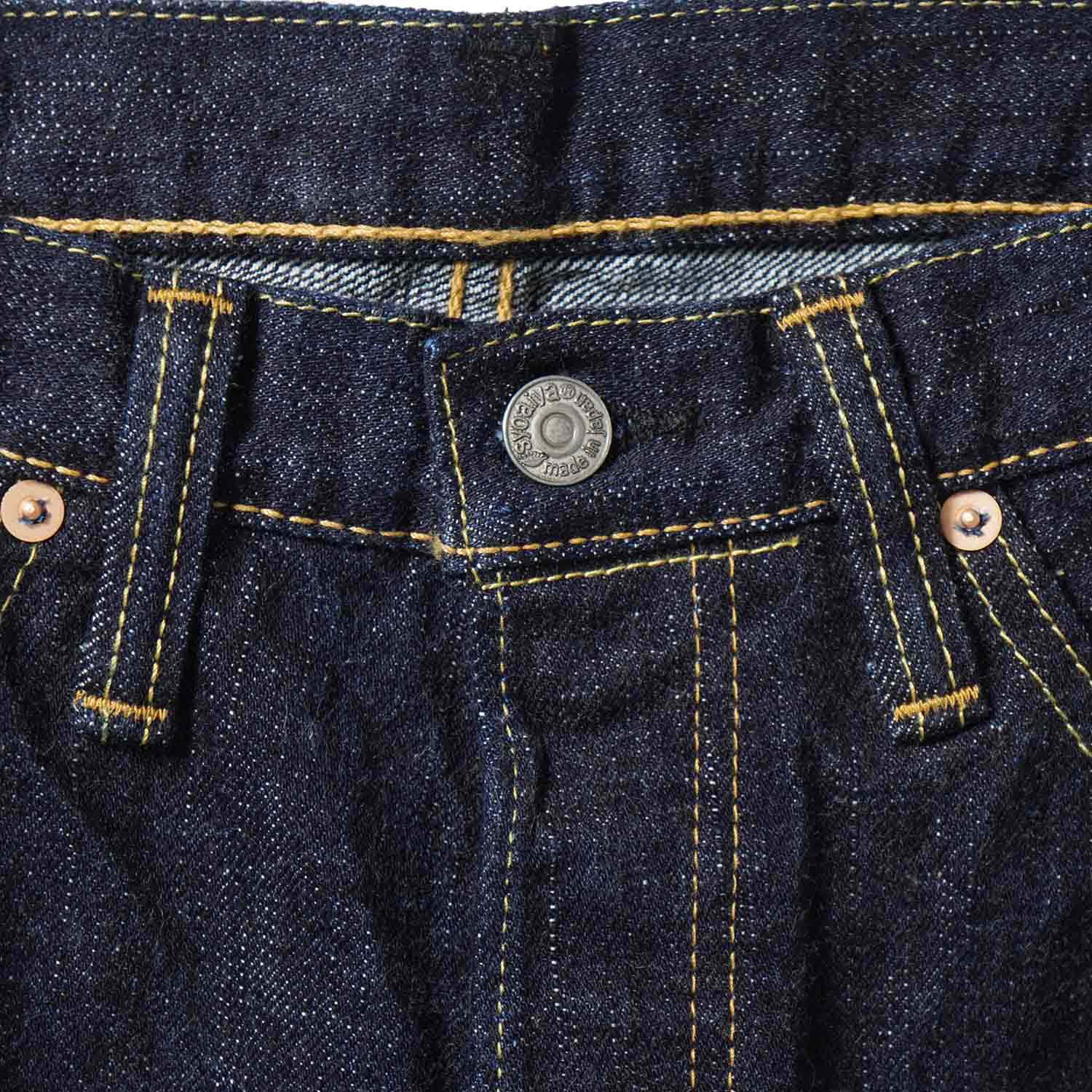 pure blue japan �ԥ奢�֥롼����ѥ�  �ѥ��  ��14oz. Indigo Piped Straight��  XX-002