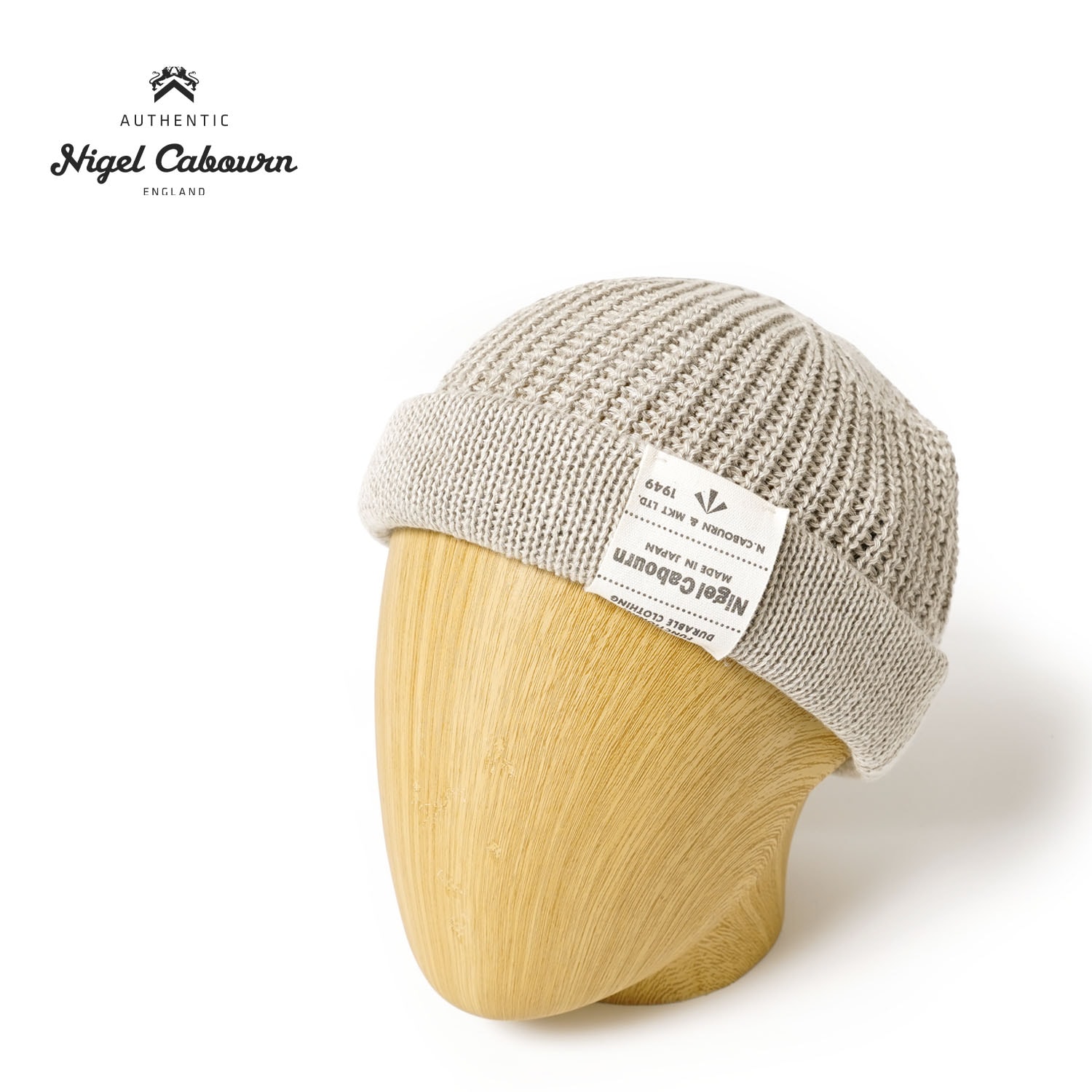 帽子 Nigel Cabourn - BEANIE - LINEN - IVORY インポート＆その他ブランド,ナイジェルケーボン,シューズ | ろーぐす