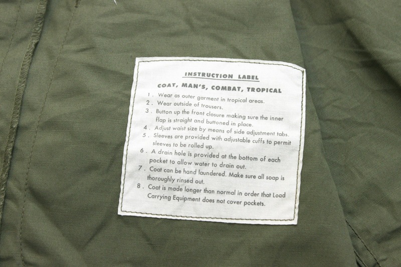 BUZZ RICKSON'S �Х��ꥯ���� �ե������ ���㥱�å� COAT MAN'S COMBAT TROPICAL BR12247