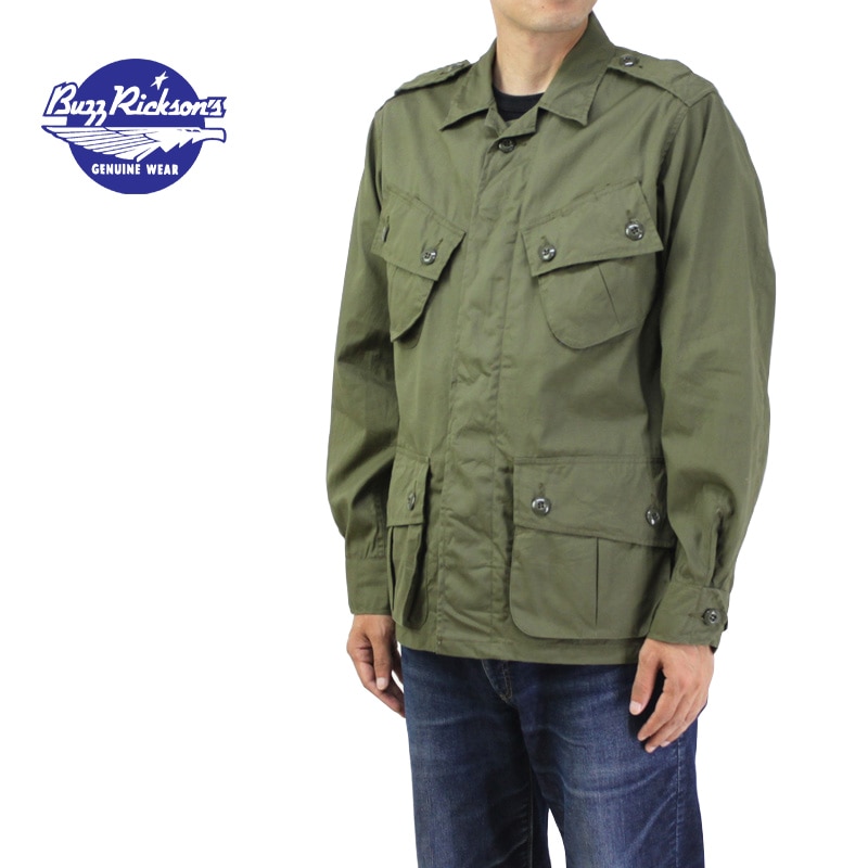 BUZZ RICKSON'S �Х��ꥯ���� �ե������ ���㥱�å� COAT MAN'S COMBAT TROPICAL BR12247