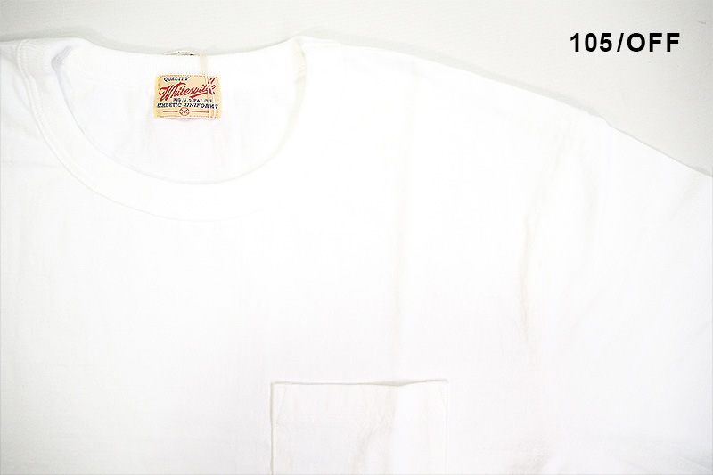 Whitesville �ۥ磻�ĥӥ� ĹµT����� ��LONG SLEEVE POCKET T-SHIRT�� WV68849