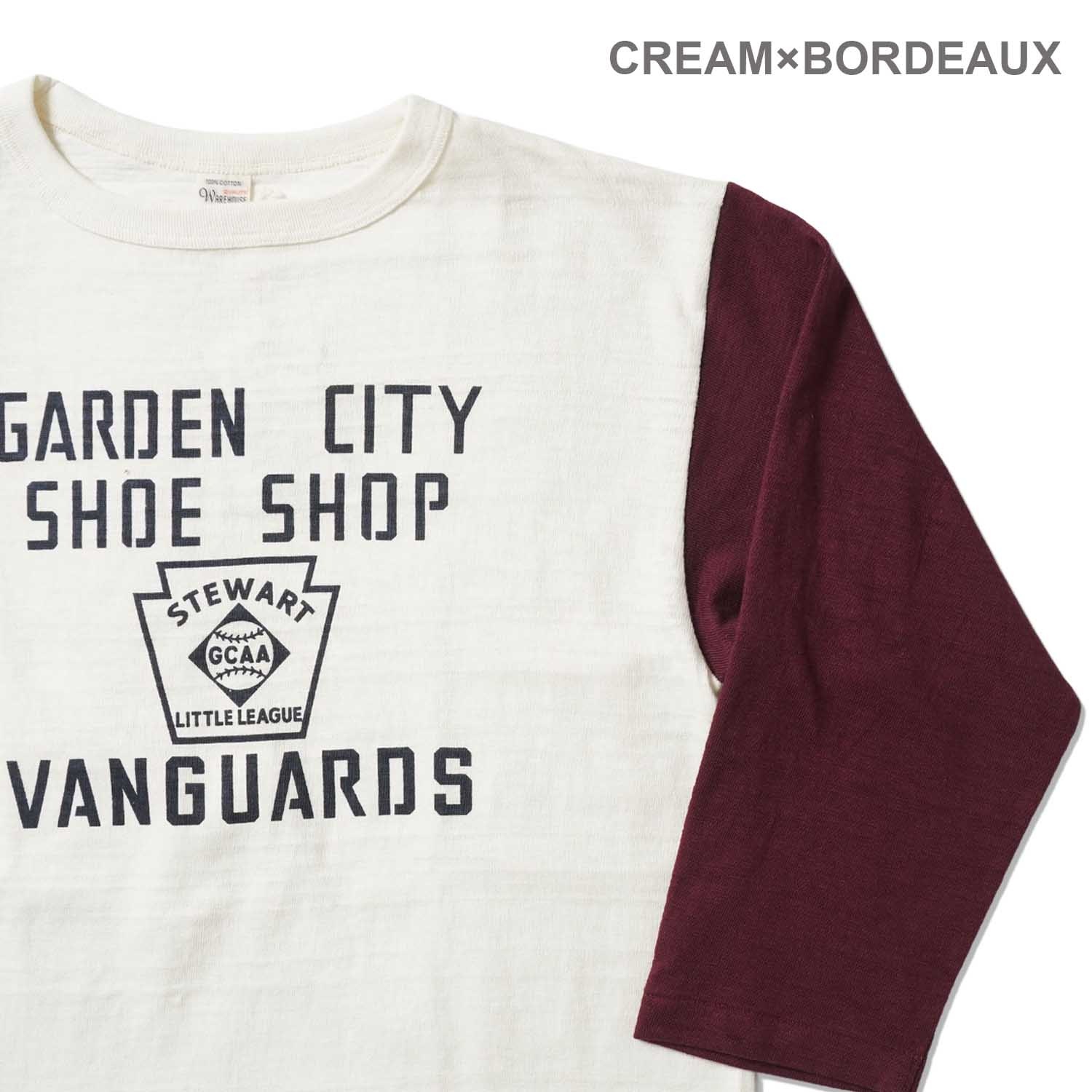 WAREHOUSE �������ϥ��� 7ʬµ �١����ܡ���T Lot.4800 "GARDEN CITY" 4800-GARDEN(25SS)