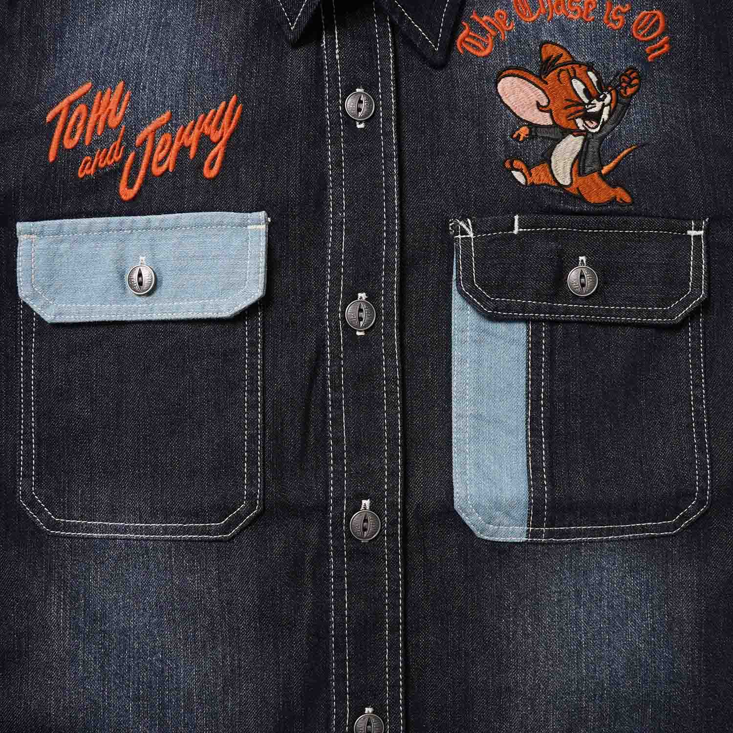 VANSON �Х󥽥� Ⱦµ����� Tom and Jerry "Ⱦµ�ǥ˥ॷ���" TJN-2615