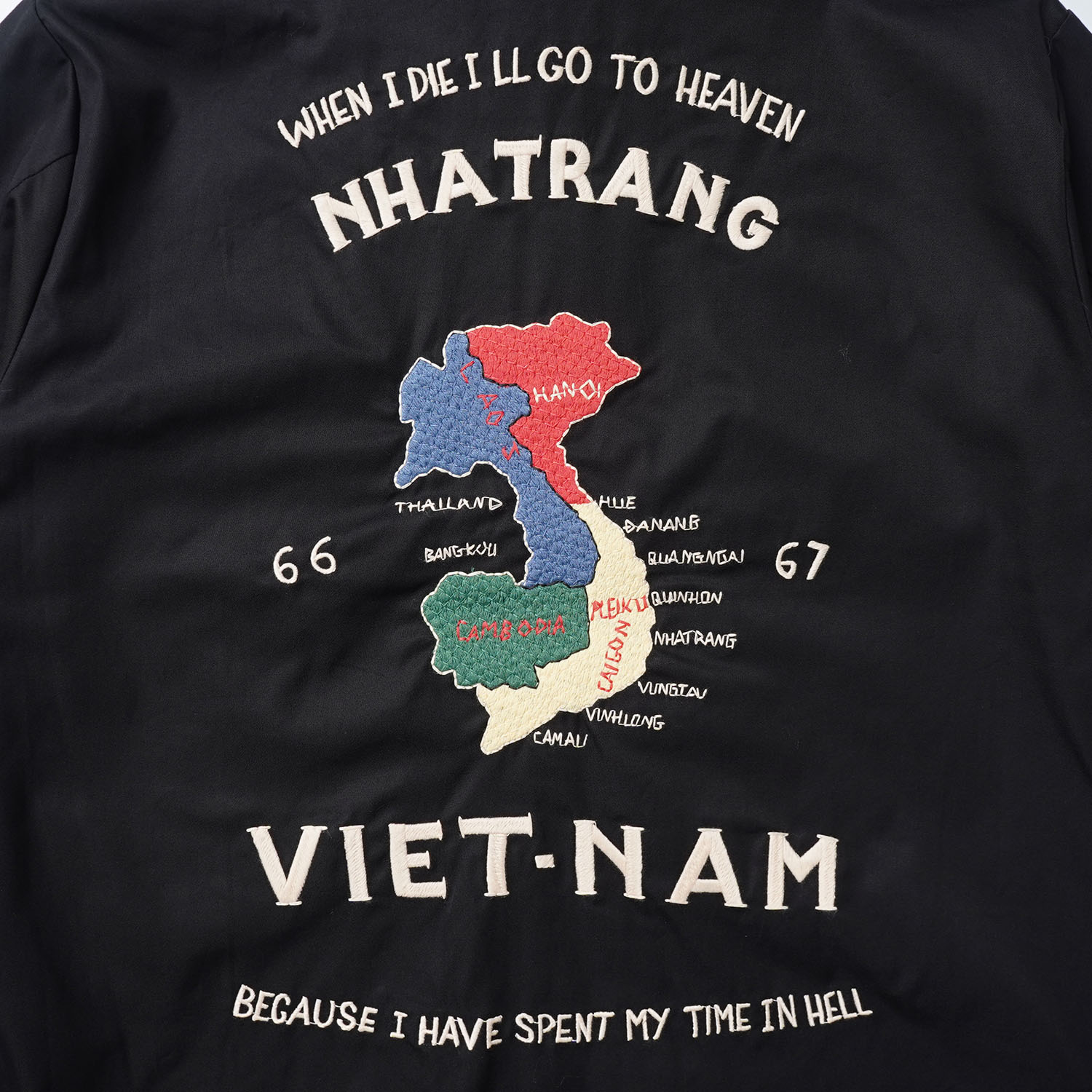 TAILOR TOYO �ơ��顼���� �٥ȥ���� Mid 1960s Style Cotton Vietnam Jacket ��VIETNAM MAP�� TT15977