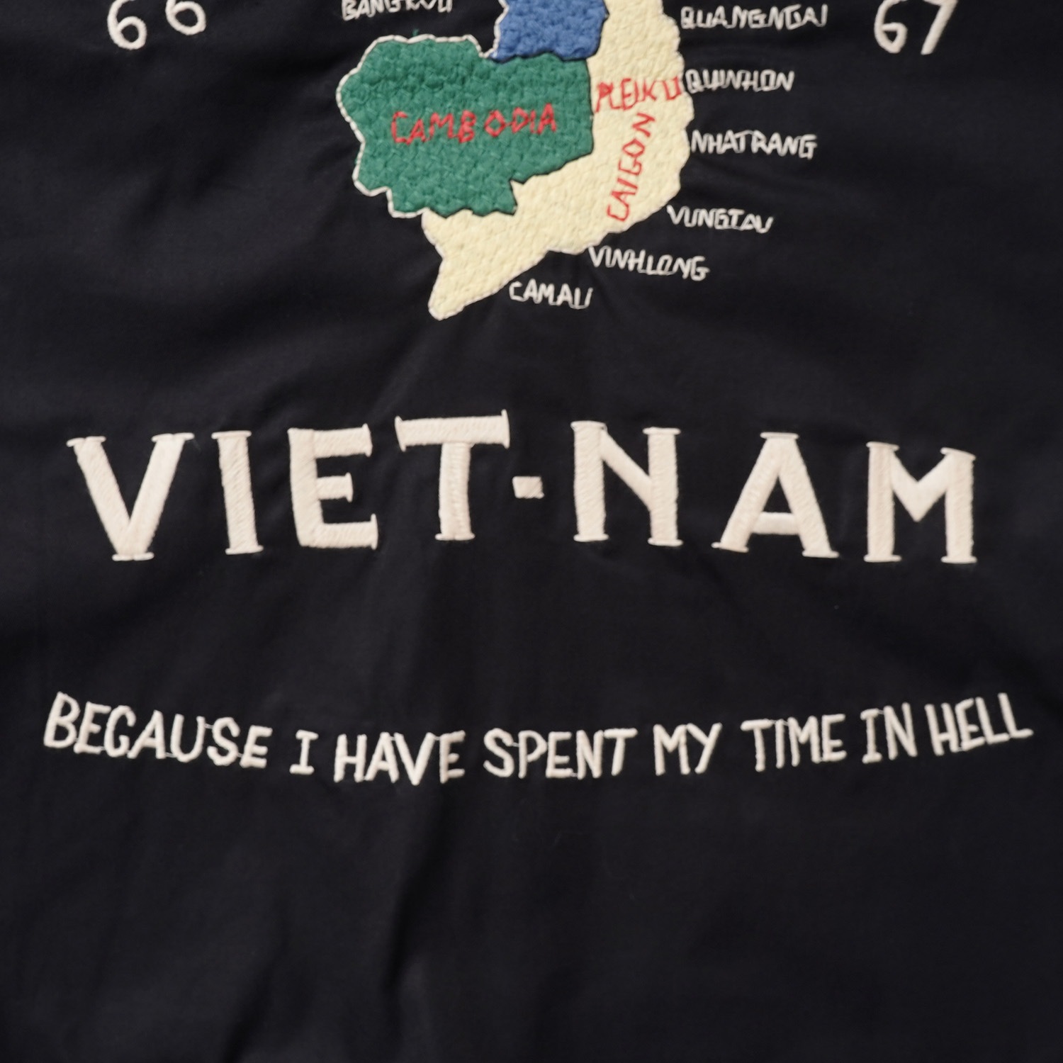 TAILOR TOYO �ơ��顼���� �٥ȥ���� Mid 1960s Style Cotton Vietnam Jacket ��VIETNAM MAP�� TT15977