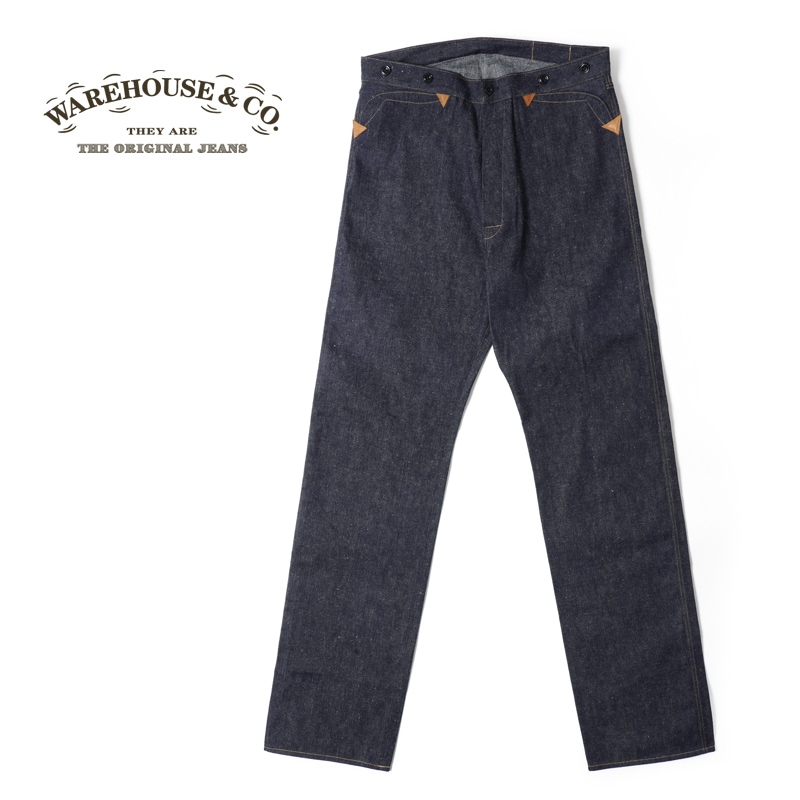 WAREHOUSE �������ϥ��� �ǥ˥�ѥ��  Lot.1228 "1874 3POCKET HEAVY LEATHER BOUND OVERALL" 1228-24SS