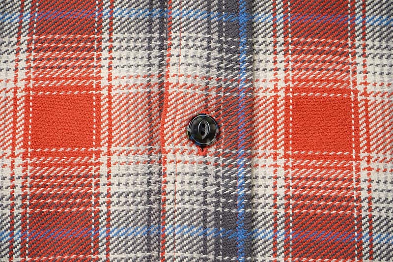 SUGAR CANE 奬 Ĺµ  "FICTION ROMANCE TWILL CHECK WORK SHIRTS"  SC29365