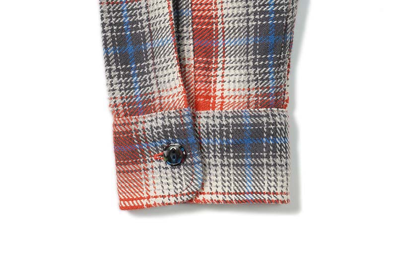 SUGAR CANE 奬 Ĺµ  "FICTION ROMANCE TWILL CHECK WORK SHIRTS"  SC29365