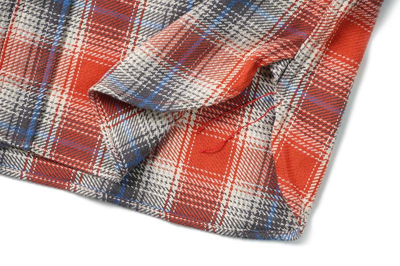 SUGAR CANE 奬 Ĺµ  "FICTION ROMANCE TWILL CHECK WORK SHIRTS"  SC29365